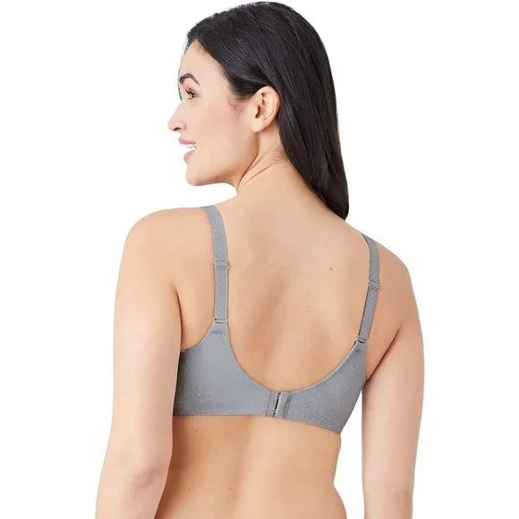 Wacoal Back Appeal Full Coverage T-Shirt Bra 40G Silver NWT - Picture 4 of 4